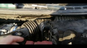 Замена воздуховода на Nissan Lafesta #nissan #lafesta #ремонт