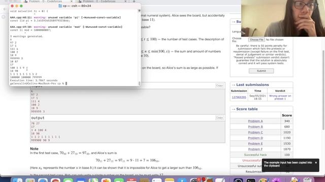 Solving F before C??? | Codeforces Round 742 - All Solutions (A-F) + Screencast смотреть онлайн