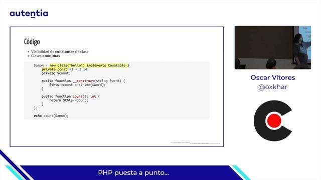 PHP puesta a punto, por Oscar Vítores смотреть онлайн