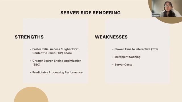 Codesmith Tech Talks: Server-Side Rendering (SSR) by Summer Pu sponsored by Bractlet смотреть онлайн