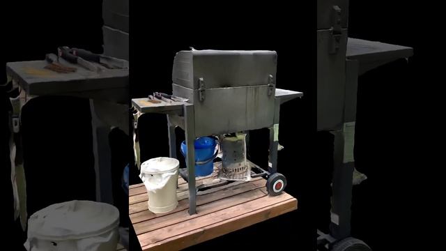 A grill. Scaniverse 3D lidar scan смотреть онлайн