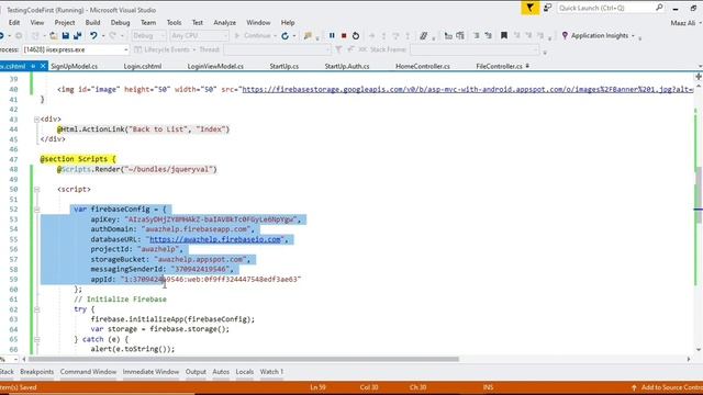 How to Show Firebase Storage Files in Asp.net Mvc (gs url & download url) смотреть онлайн