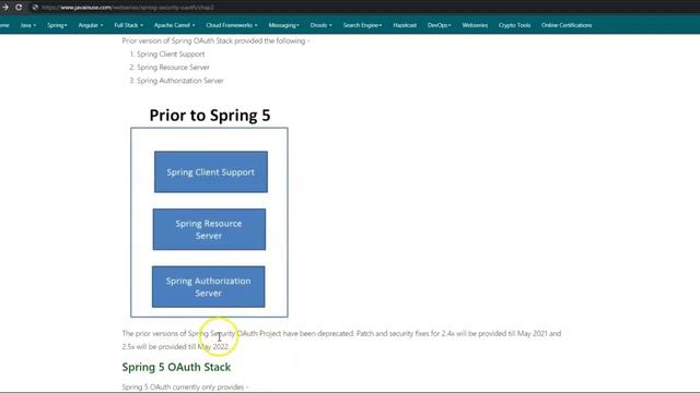 Spring 5 + OAuth2 Stack Tutorial смотреть онлайн