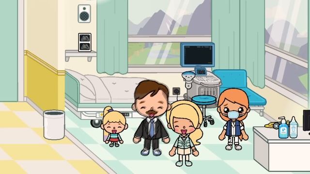 БЕРЕМЕННЫЙ ПАПА РОДИЛ РЕБЕНКА! История в Тока Бока Story Toca Life World смотреть онлайн