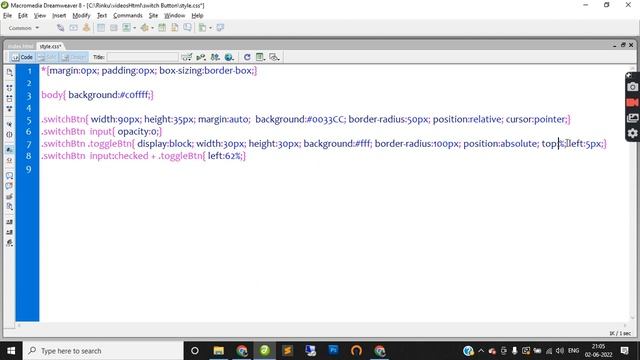 Custom On/Off Toggle Switch Button With HTML/CSS/Jquery. How to create custom toggle switch in hind смотреть онлайн