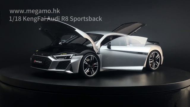 Unboxing 1/18 KengFai AUDI R8 Coupe, purchase link: https://www.megamo.hk/product.asp?itemid=1028 смотреть онлайн