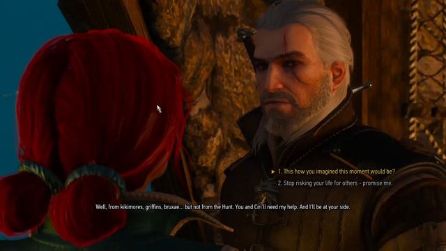 Witcher 3- Geralt And Triss Love In Lighthouse Tower