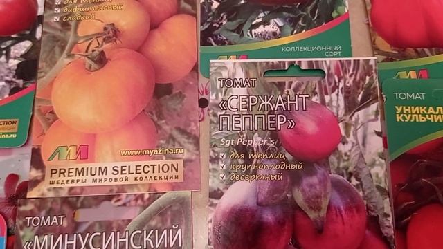 Какие томаты буду выращивать в новом сезоне. Сладкие, сортовые! смотреть онлайн