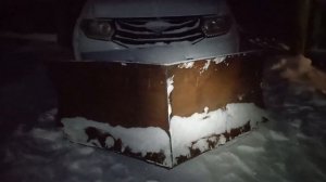 Самодельный отвал на УАЗ ПАТРИОТ... 2 часть...