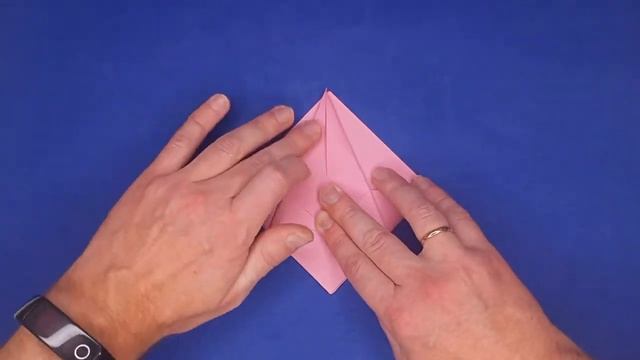 Оригами. Корзинка для цветов / Origami. Flower Box