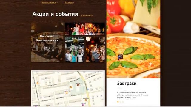 Принцип работы сайта pizza-country.ru | Новый дизайн смотреть онлайн
