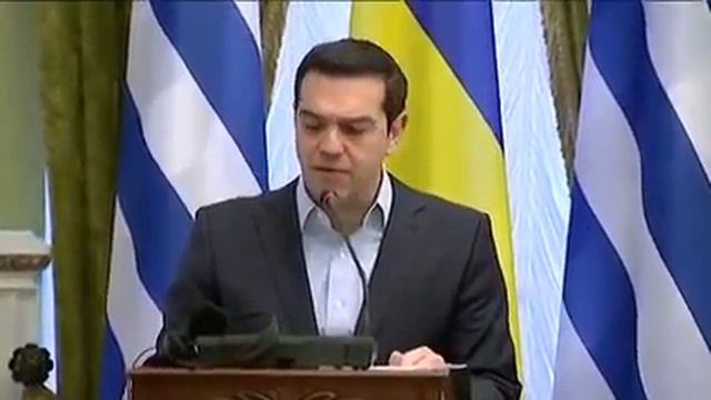 Украина-Греция: встреча П.Порошенко с греческим премьером М.Ципрасом смотреть онлайн