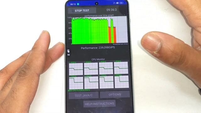 Oneplus Nord 3 CPU Throttling Test Using High Performance Mode ???#oneplusnord3