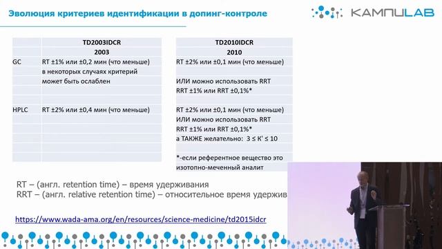 Идентификация по временам удерживания в хроматографии: не все так просто смотреть онлайн