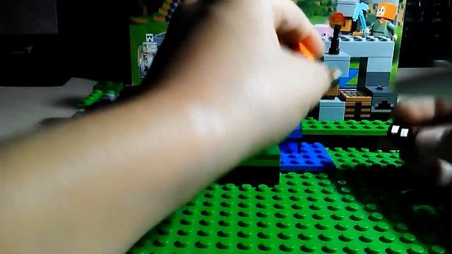 обзор LEGO Minecraft железный голем смотреть онлайн