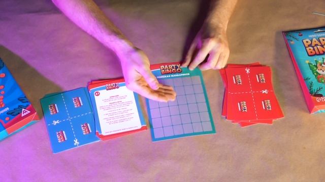 Игра для новогодней вечеринки «Party bingo» смотреть онлайн