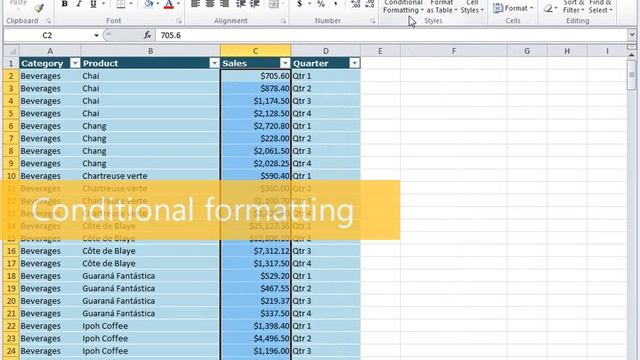 Getting Started with Excel 2010 смотреть онлайн