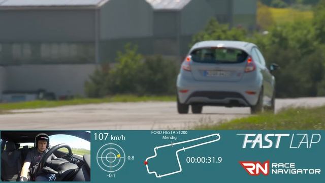 Ford Fiesta ST200: Die finale Krönung - Fast Lap | auto motor und sport смотреть онлайн