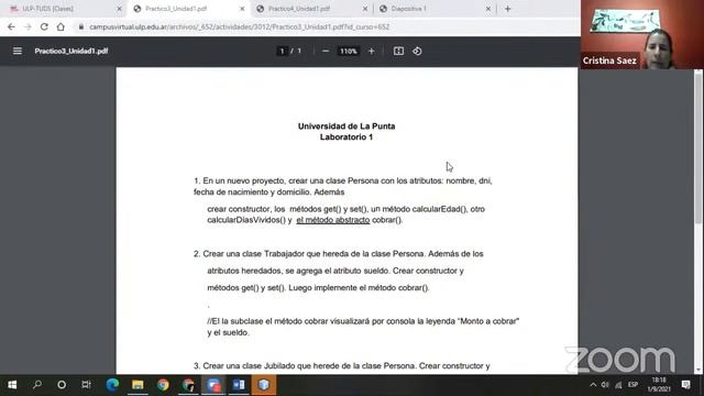 Laboratorio -B21 Comisión 1 Clase 1/9 17hs. Herencia Múltiple - Period y ChronoUnit смотреть онлайн