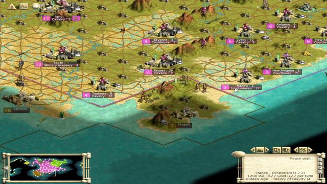 Mountain Defense (Let's Play Civilization III 3 as the French Part 20) #emansemporium смотреть онлайн