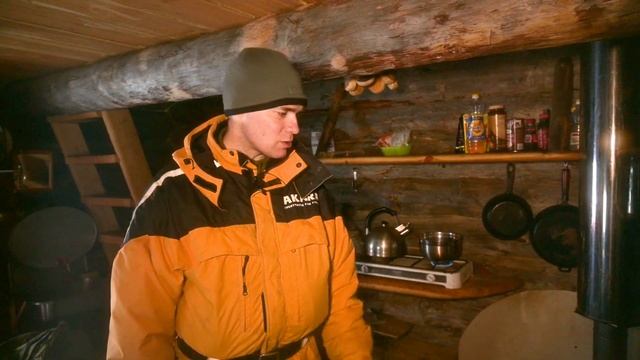 Зимняя рыбалка в Карелии на Пяозере. Часть 1. Хариус. смотреть онлайн