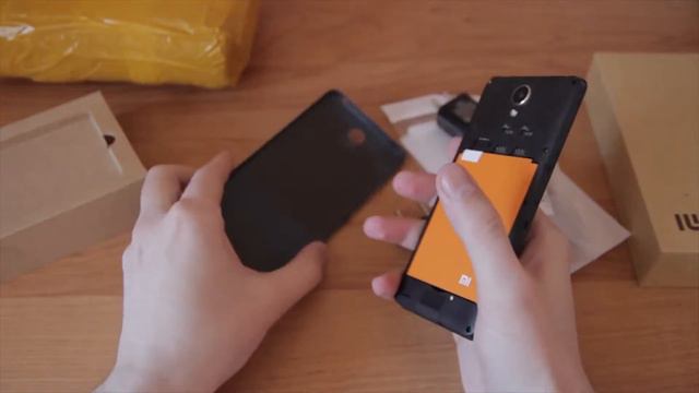 XIAOMI RedMi Note 2 распаковка посылки смотреть онлайн