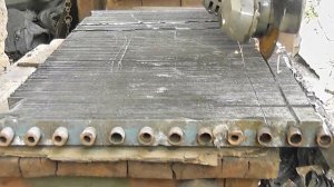 Много меди  Быстрый способ разобрать железный радиатор