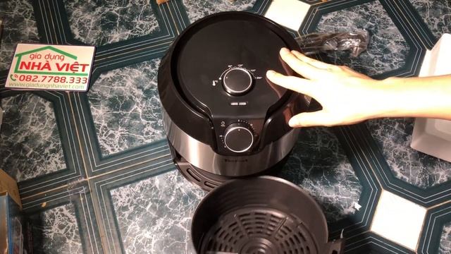 Hướng dẫn sử dụng nồi chiên không dầu Tefal 4.2L điều khiển cơ EY201D15 смотреть онлайн