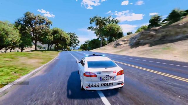 2009 Ford Mondeo Sedan - Danish Police Grand Theft Auto V M.G.V.A. MODs Gta5-mods _REVIEW смотреть онлайн