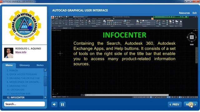 AutoCAD Graphical User Interface for Windows смотреть онлайн