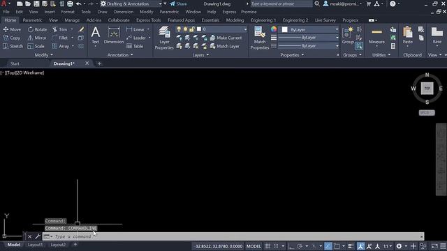 Restore your command line bar | COMMANDLINE | AutoCAD Tips in 60 Seconds смотреть онлайн