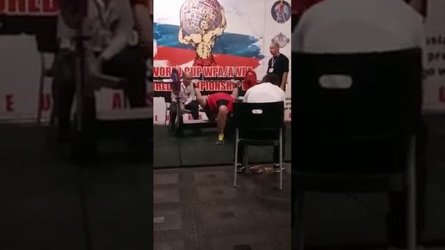 Медведев Владимир военный жим AWPC 21 смотреть онлайн