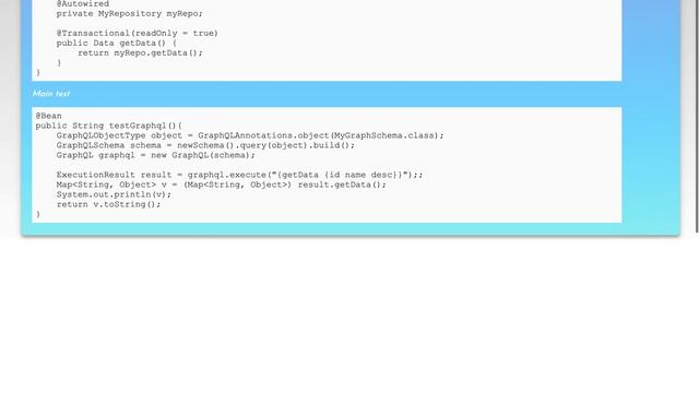 Inject bean into DataFetcher of GraphQL смотреть онлайн