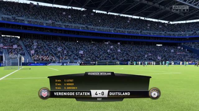 FIFA 19 | Verenigde Staten (alt.) - Duitsland (alt.) ('REAL FACES') (NL commentaar) смотреть онлайн