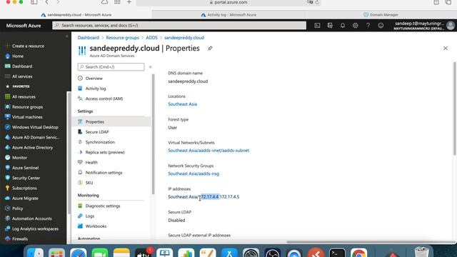 Azure Active Directory Domain Services Step by Step Creation смотреть онлайн