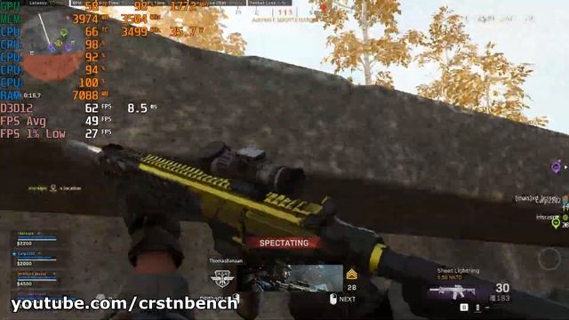 Intel Core i3-4150 \ GeForce GTX 1050 Ti \ Call of Duty: Warzone \ @1080p \ 8GB RAM смотреть онлайн