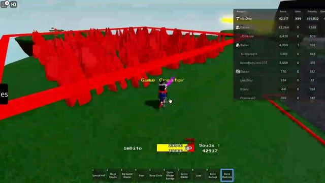 Flame Eye HyperDust Sans Showcase | Sans Game REMAKE | Roblox смотреть онлайн