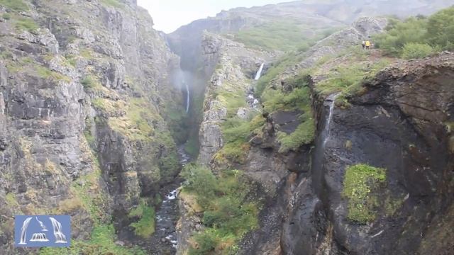 Glymur, Island смотреть онлайн