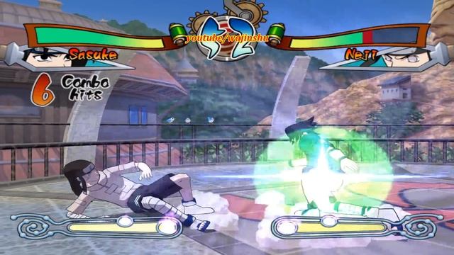 Naruto Clash Of Ninja 2 Walkthrough Part 12 Sasuke vs Neji Extra Story Gameplay 1080p 60 FPS смотреть онлайн