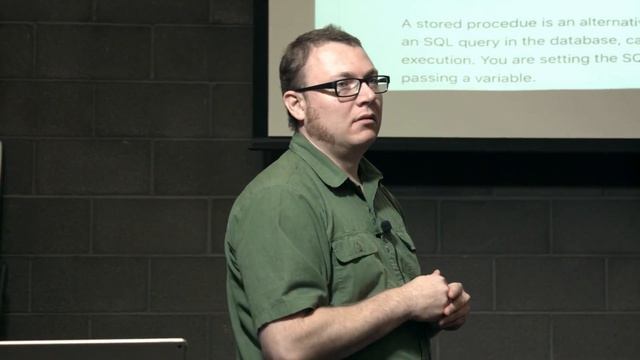 Aaron Jones: Introduction to Defensive Databasing смотреть онлайн