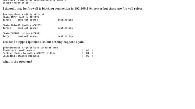 Unix & Linux: Can not telnet to a server connection refuse смотреть онлайн