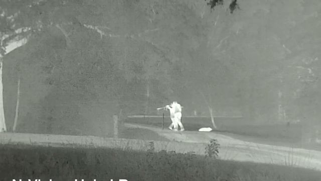 Giant Boar Taken in Texas Using Thermal Imaging | N-Vision Halo & Pulsar Thermion смотреть онлайн