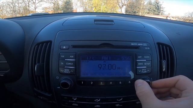 How to Manually Tune Radio Station in Hyundai i30 I ( 2007 – 2012 ) | Adjust Radio Station смотреть онлайн