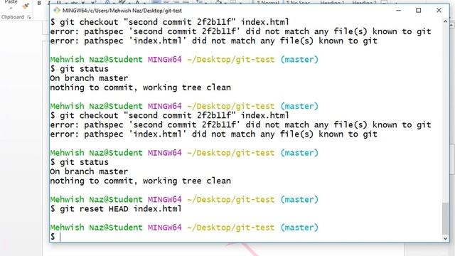 Git Basics - Changes to the Repository (Part B) смотреть онлайн