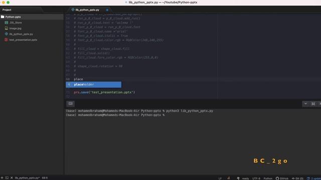 Python-pptx(ar) - Control power point with python/تحكم فى باور بوينت مع البايثون смотреть онлайн