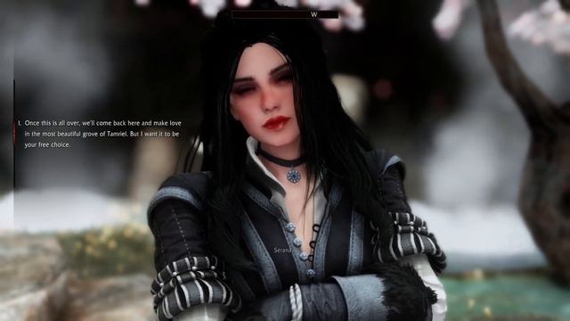 Skyrim - Talion and Serana - 28 - Romance Options in Glade (Voiced Hero) (SDA Mod) (2023)