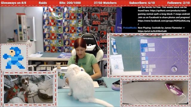 Retro Gaming Revival Quilt - Block 7 Mega Android смотреть онлайн