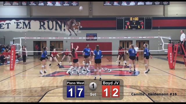 Camille Heidemann 2022 Setter Class Mckinney Boyd Volleyball TX смотреть онлайн