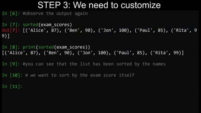 Sort items in a Python list that contains other lists (list of lists) смотреть онлайн