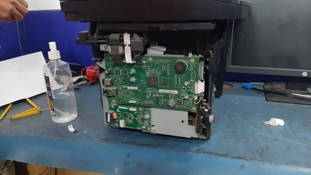 How to Repair initialize problems Hp laserjet 1536dnf MFP step by step 5 arrow stuck error fix смотреть онлайн